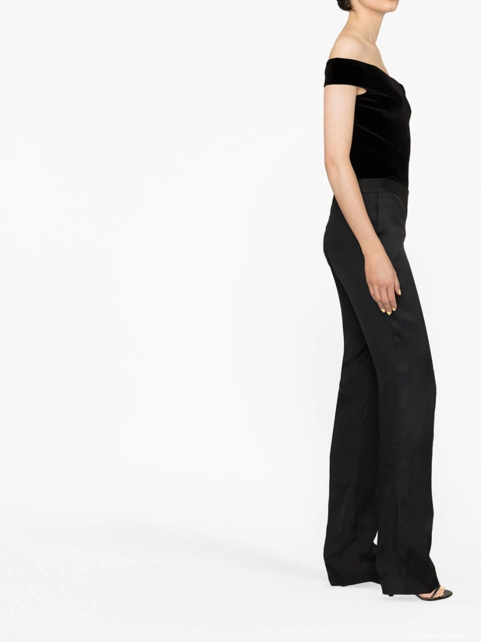 Affordable Stella trousers McCartney low-rise straight-leg Women 0710
